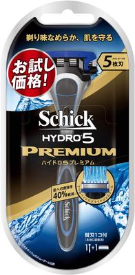 Сменное лезвие Schick Hydro 5 Premium Holder Trial включает в себя 1 сменное лезвие, уже прикрепленное к основному лезвию для бритвы с 5 лезвиями. (1 единица)