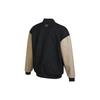 Puma Бейсбольная куртка с вышитым логотипом Color Block на молнии, куртки унисекс, цвет черный, коричневый 539749-01