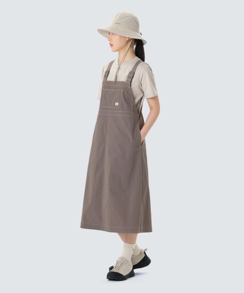SNOWPEAK APPAREL Платье-комбинезон Kland (S26Zwdop11) Винтажный Серый