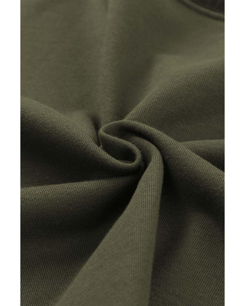 Azura Exchange Укороченная толстовка с заниженной линией плеч