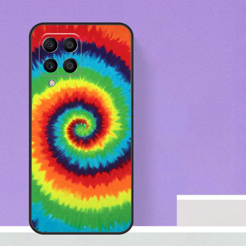 Trippy Tie Dye Hippie Art For Samsung Galaxy M55 M15 M13 M33 M53 M20 M30s M31s M12 M32 M52 M11 M51 M14 M34 M54 Case