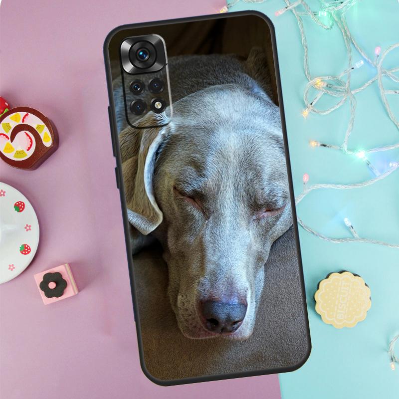 Weimaraner Dog Case For Xiaomi Redmi Note 9 10 11 12 13 14 Pro 9S 10S 11S 12S Redmi 14C 10C 12C 13C Cover