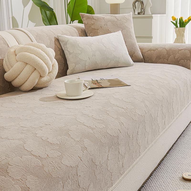 Breathable Polyester Sofa Cover With Quick-Dry, Fitted Couch Cover And Anti-Stain Sofa Slipcover For Daily Use