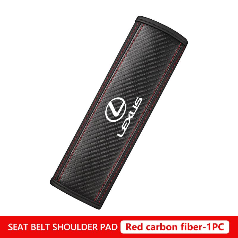 Car Seat Belt Cover Shoulder Strap Pad Auto Accessories For Lexus RX350 IS250 IS200 GS300 LX570 RC350 UX250h ES350FP2