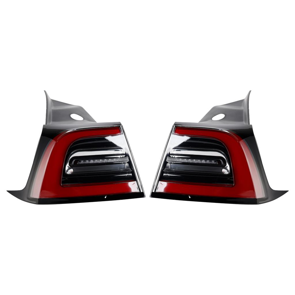 L+R LED Tail Lamp Outer Rear Tail Light 3 Pin For Tesla Model 3 Y 2017-2023