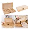 Wood Essential Oil Storage Box Stylish Wood Essential Oil Organizers with Multiple Compartments For Home Decors