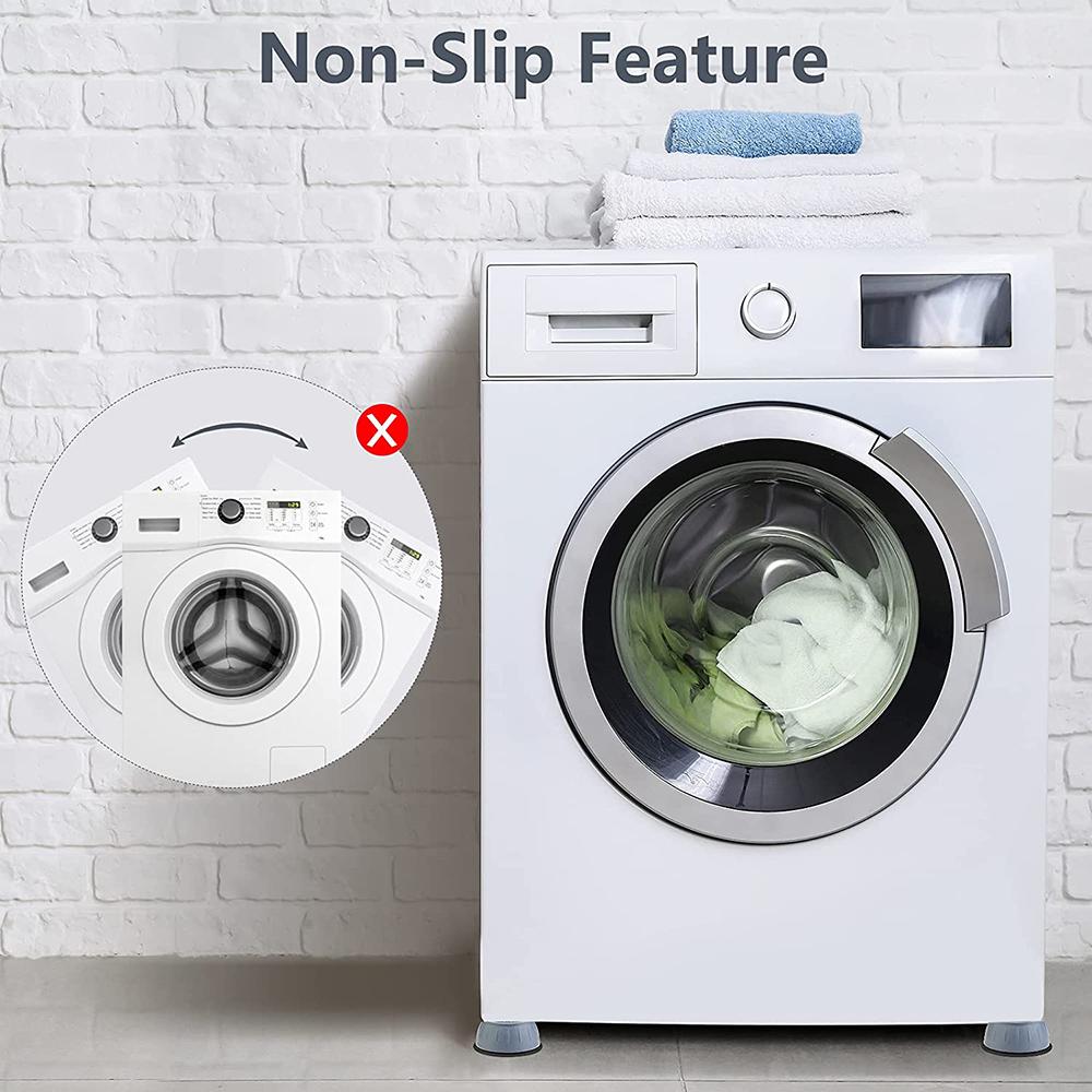 4 шт. опорные подкладки для стиральных машин антивибрационные стопорные подкладки для ног