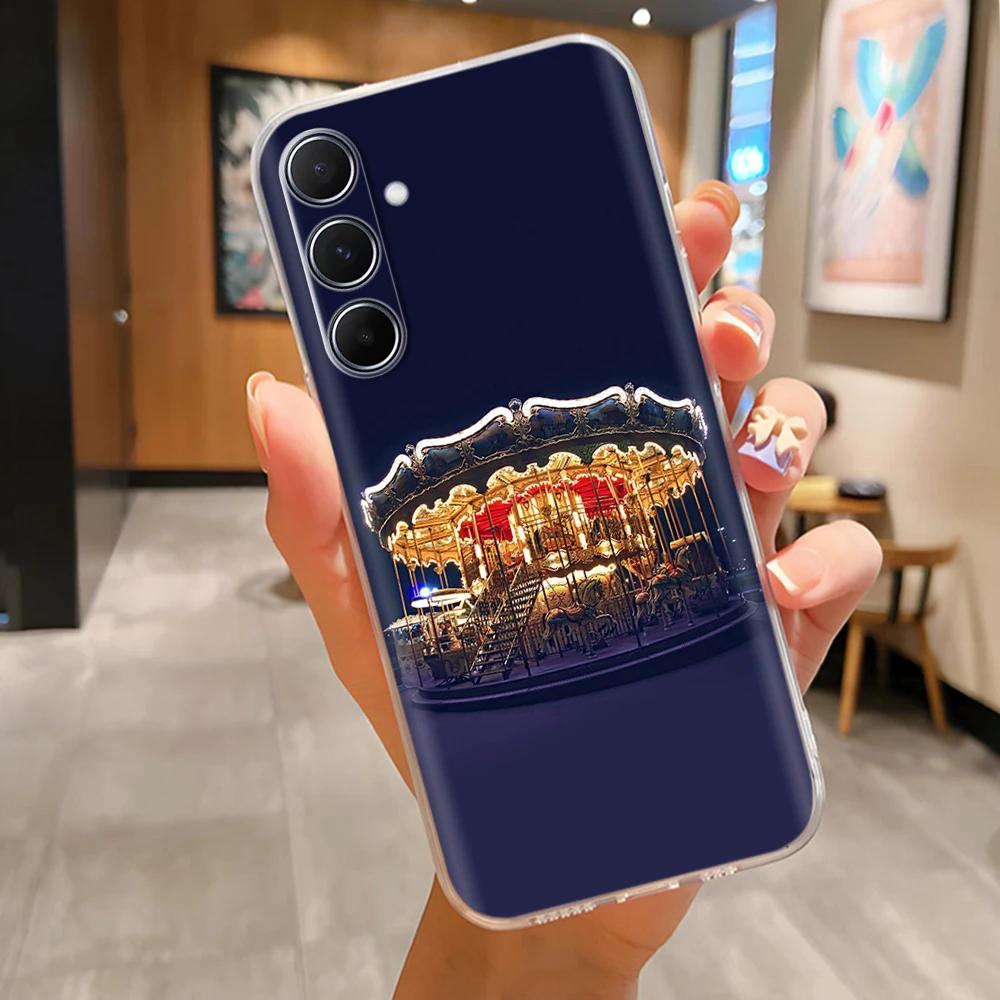 Для Samsung A36 Чехлы Силиконовый Мягкий Чехол для Телефона Для Samsung Galaxy A36 5G GalaxyA36 Прозрачный ТПУ Задняя Крышка Чехол Capa Fundas мрамор
