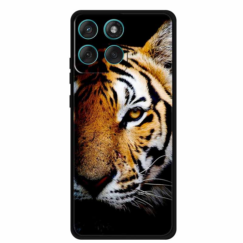 For Motorola Edge 60 Fusion Case XT2503-4 Wolf Lion Soft TPU Silicone Phone Cover for Motorola Edge 60 Fusion Case Fundas Coque