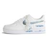 Air Force 1 Air Force 1 Нескользящая Амортизация Устойчивая к истиранию Низкие Скейтбордические кроссовки Мужские Синий Белый CW2288-111  (TEAM352-)