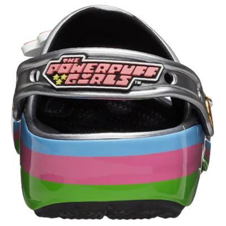 The Powerpuff Girls X Crocs Classic Clog Metallic Silver Unisex Sneakers 210256-001