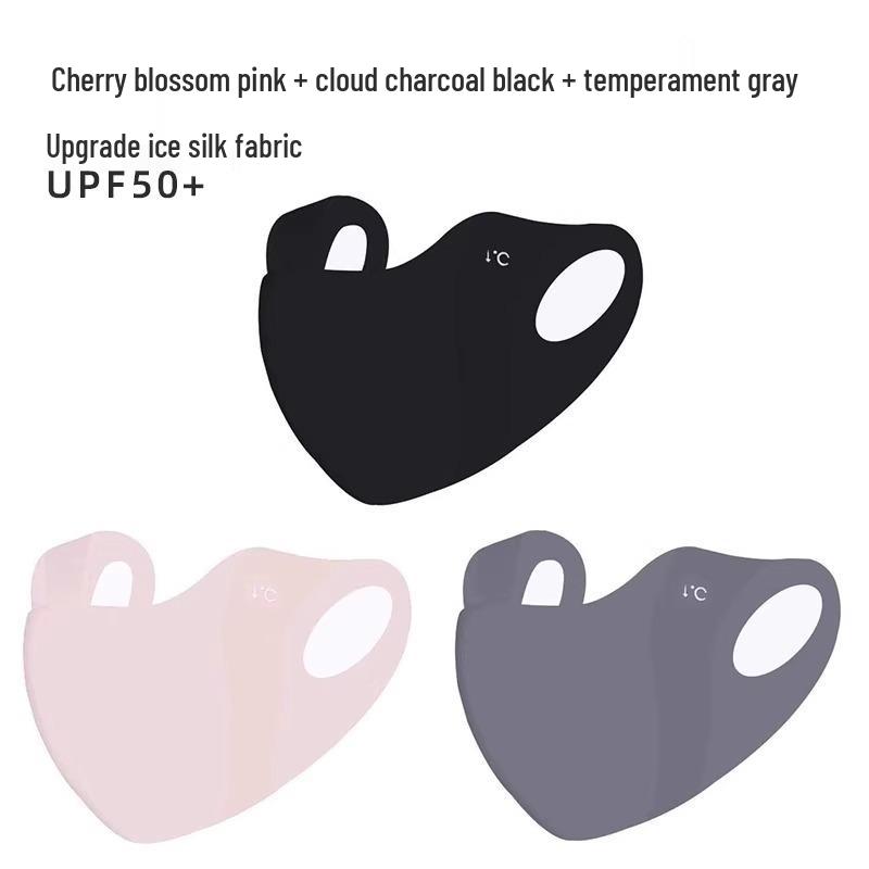 Women's Anti-UV Full Face Ice Silk Sunscreen Mask with Eye Corner Protection