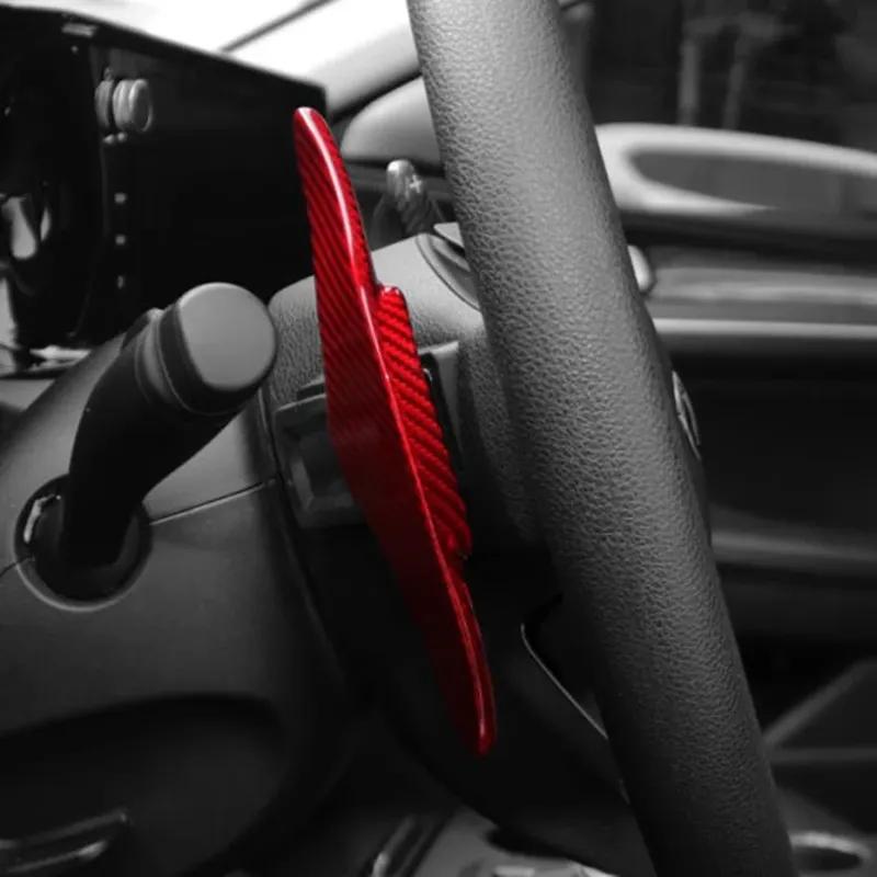 For Genesis G70 Real Carbon Fiber Steering Wheel Shift Paddle Shifter Extension Interior Decoration Accessories LHD/RHD