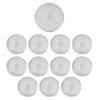 12pcs Arcade Button Cover 20.2mm 25.3mm Mechanical Push Button Cover for Kailh for Cherry for Akko