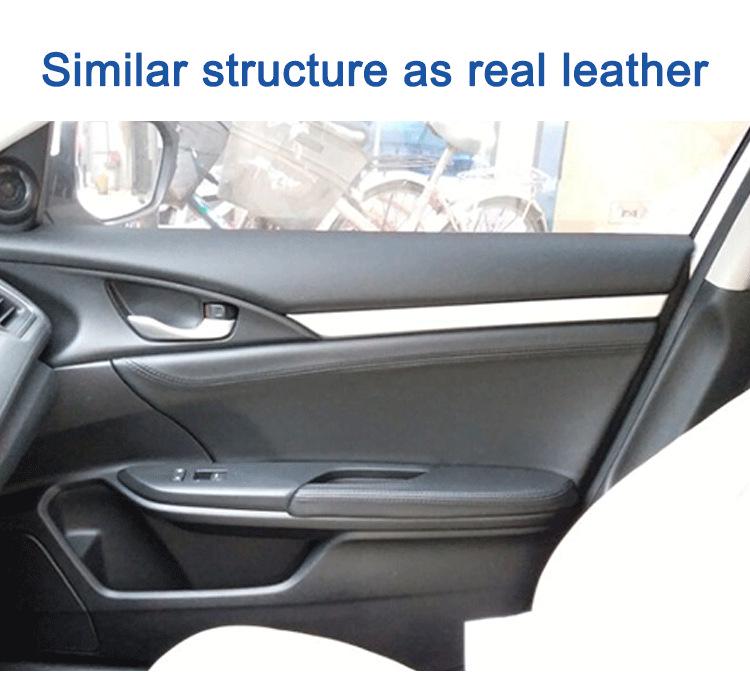 Fits 2016-2021 Honda Civic, Tenth Gen Leather Door Panel Armrest.