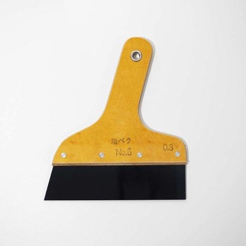 Hakeichi Spatula, Jibera, Steel, Thickness 0.3mm, 180mm, Size 6, 1 Piece