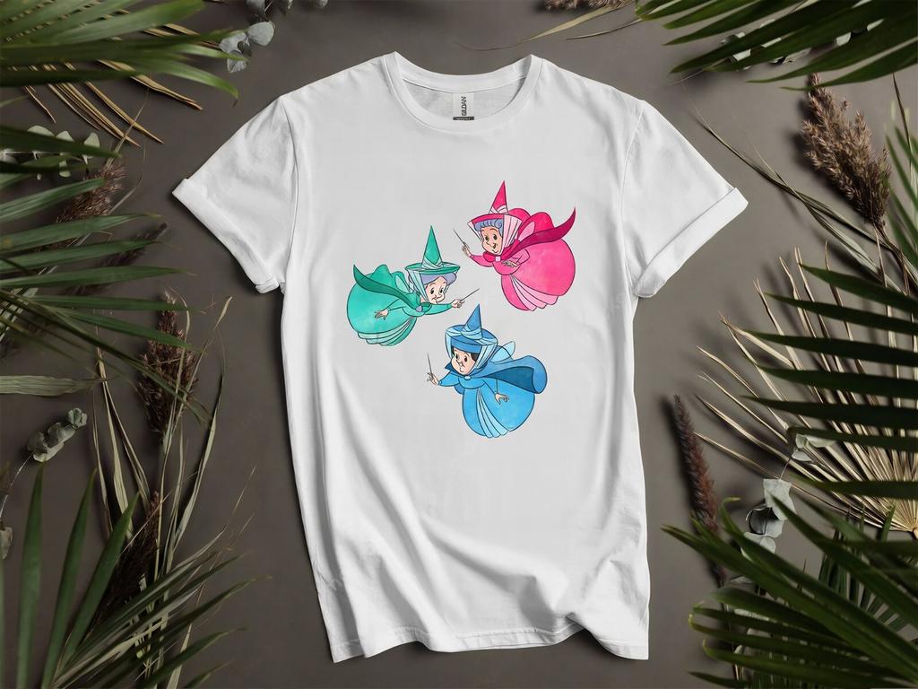 Fairies Flora Fauna Merryweather Make It Hoodie Tshirt Men Women Unisex AD927