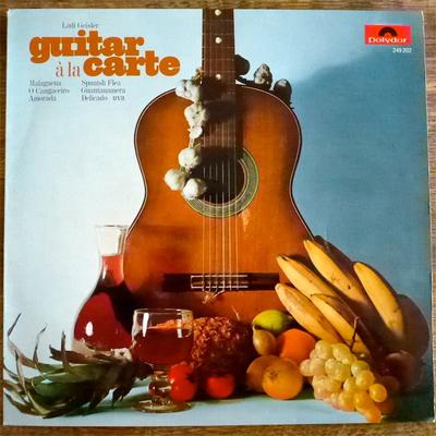 LP Пластинка ЛАДИ ГЕЙСЛЕР Гитара La Carte 249202 POLYDOR 1967 Германия Джаз Б/У