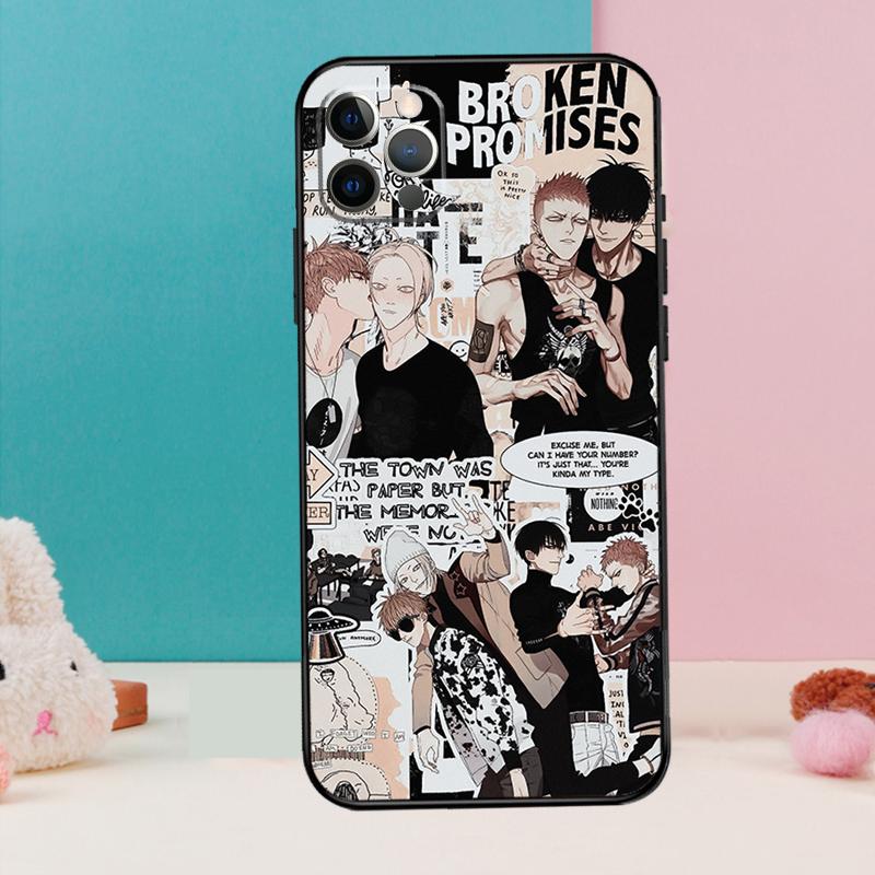 19 Дней Манга комиксы Чехол для телефона Для iPhone 17 Air 16 15 14 12 11 13 Pro Max 12 13 mini 15 16 Plus 16e Чехол