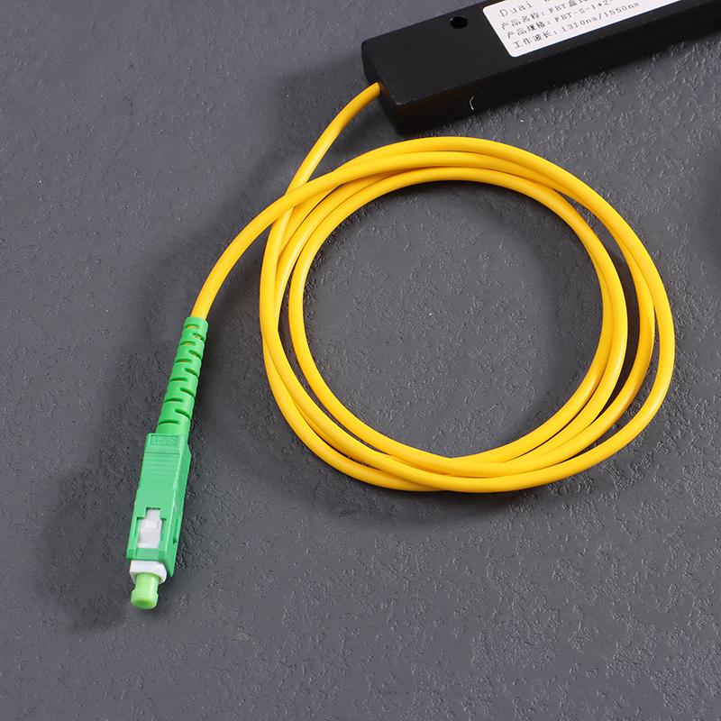 1 шт. 1x2 FTTH Оптический разветвитель 1 точка 2 волокна Оптическая разветвительная коробка Коническая 1 к 2 Разветвительная коробка SC/APC Компьютерные аксессуары