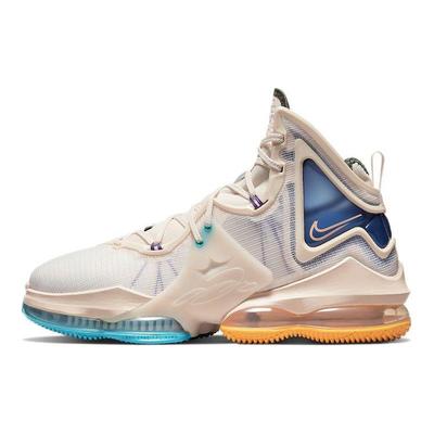 Кроссовки унисекс LeBron 19 EP MPLS Lakers White Pearl-White University-Gold DC9341-200