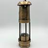 Small Nautical Brass Ship Lantern Lamp Made for Royal Navy London 1920 17.78 Cm