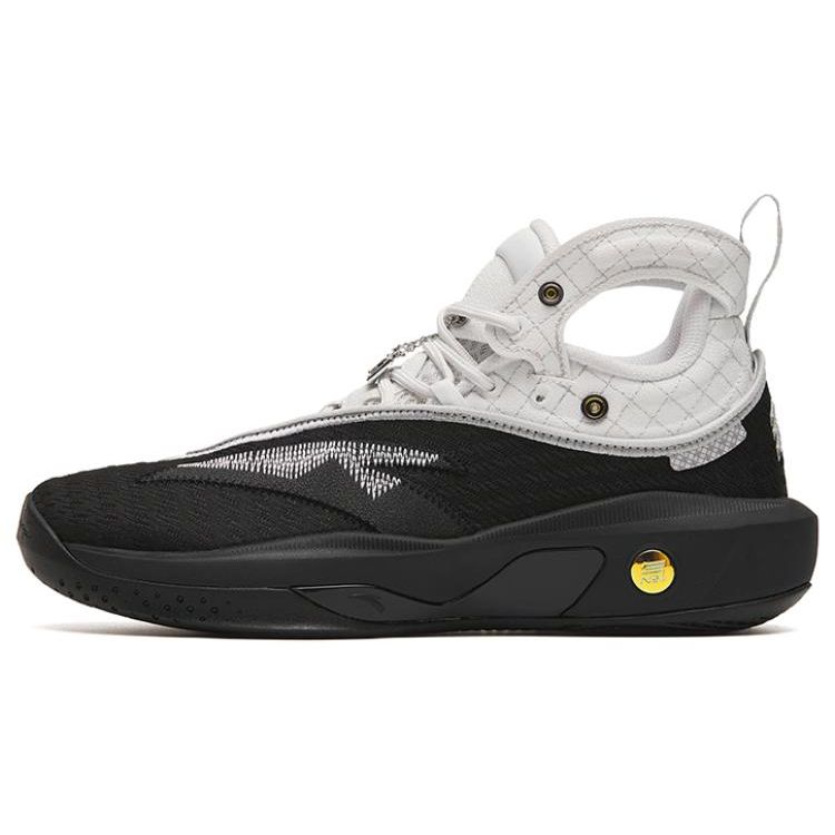 Anta KT8 Suit Gentleman Colorway Shock Absorption Non-Slip Wear-Resistant High-Top Basketball Shoes Men Sneaker Black White 112311101-9