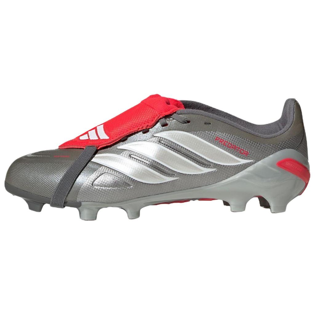 adidas Predator League Футбольные бутсы с язычком-клапаном Покрытие FG Стальной набор