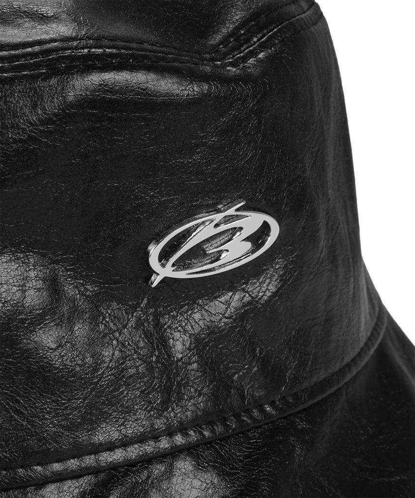 Шляпа-ведро из кожи MORE THAN BLACK