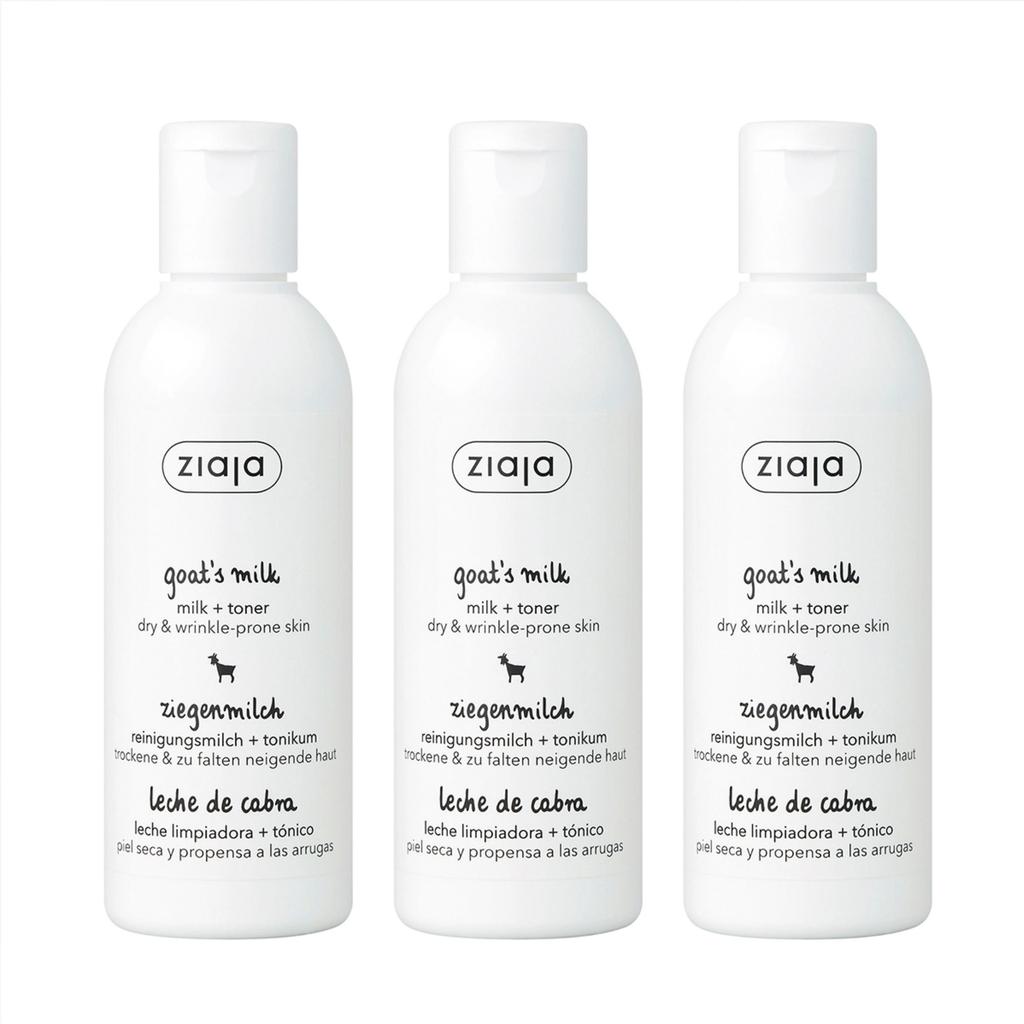 Ziaja Goat's Milk Toner 200ml x 3