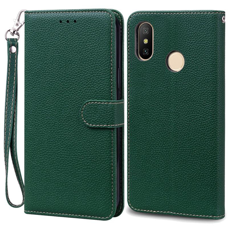 For Redmi Note 6 Pro Case Xiaomi Redmi 6 Pro Soft TPU Wallet Leather Case For Xiaomi Redmi 6 Case Note 6 Pro Flip Cover Fundas