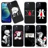 Чехол для телефона «Аниме Hunter x Hunters» для Apple iPhone 12 13 Mini 11 Pro Max XR X XS MAX 8 7 6S 6 Plus SE 5S 5 2020, черный чехол