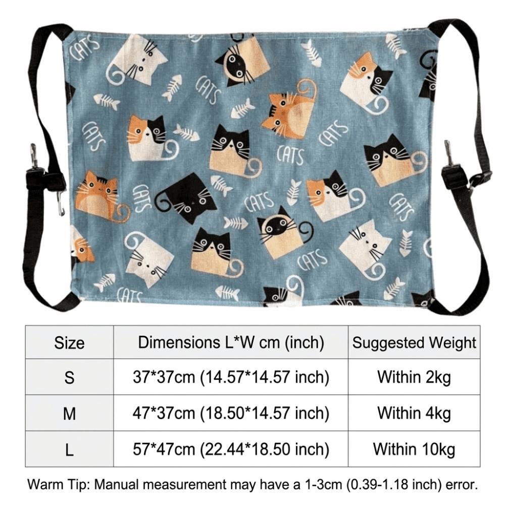Hanging Cat Sleeping Bag Breathable Pet Cage Nest Cat Supplies Cat Hammock Pet Cage