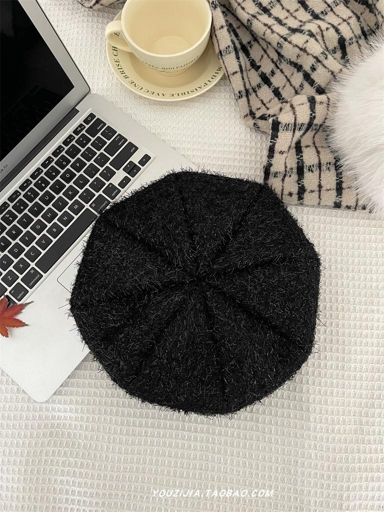 Берет женский осенне-зимний новые модели милые и универсальные ретро-шляпа художника темперамента Xiaoxiang