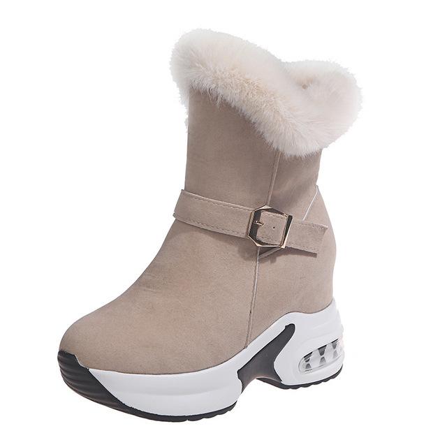 Women Boots Winter Warm Fur Sneakers Platform Snow Boots Women Ankle Boots Female Causal Shoes Ankle Boots for Women