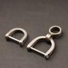 Horseshoes Carabiner High Quality D Bow Staples New Shackle Key Ring  Outdoor Accessories