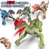 2.4Ghz 5-Channel Remote Control Dinosaur Toys For Kids Robot Walking Dinosaur Toys Simulation Velociraptor Gifts For Boys