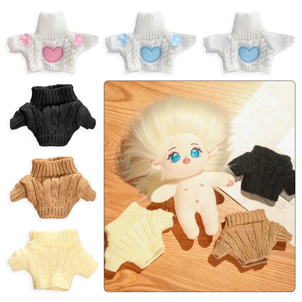 Multistyles Doll Sweaters Winter Warm Tops Baby Kids Clothes 20cm Cotton Doll/Idol Dolls