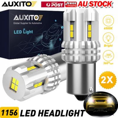 AUXITO BA15S 1156 P21W 12 светодиодов Canbus Поворотник Задний ход Лампа Свет Шарик 6500K Стоп 12В