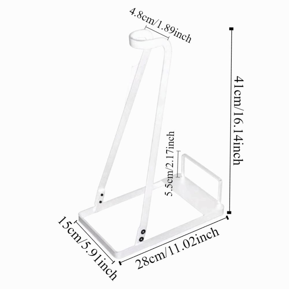 Устойчивая подставка для пылесоса Вертикальный кронштейн для пылесборника Кухонное использование