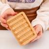 Multiple Styles Soap Box Bamboo Storage Rack Reusable Storage Box  Home