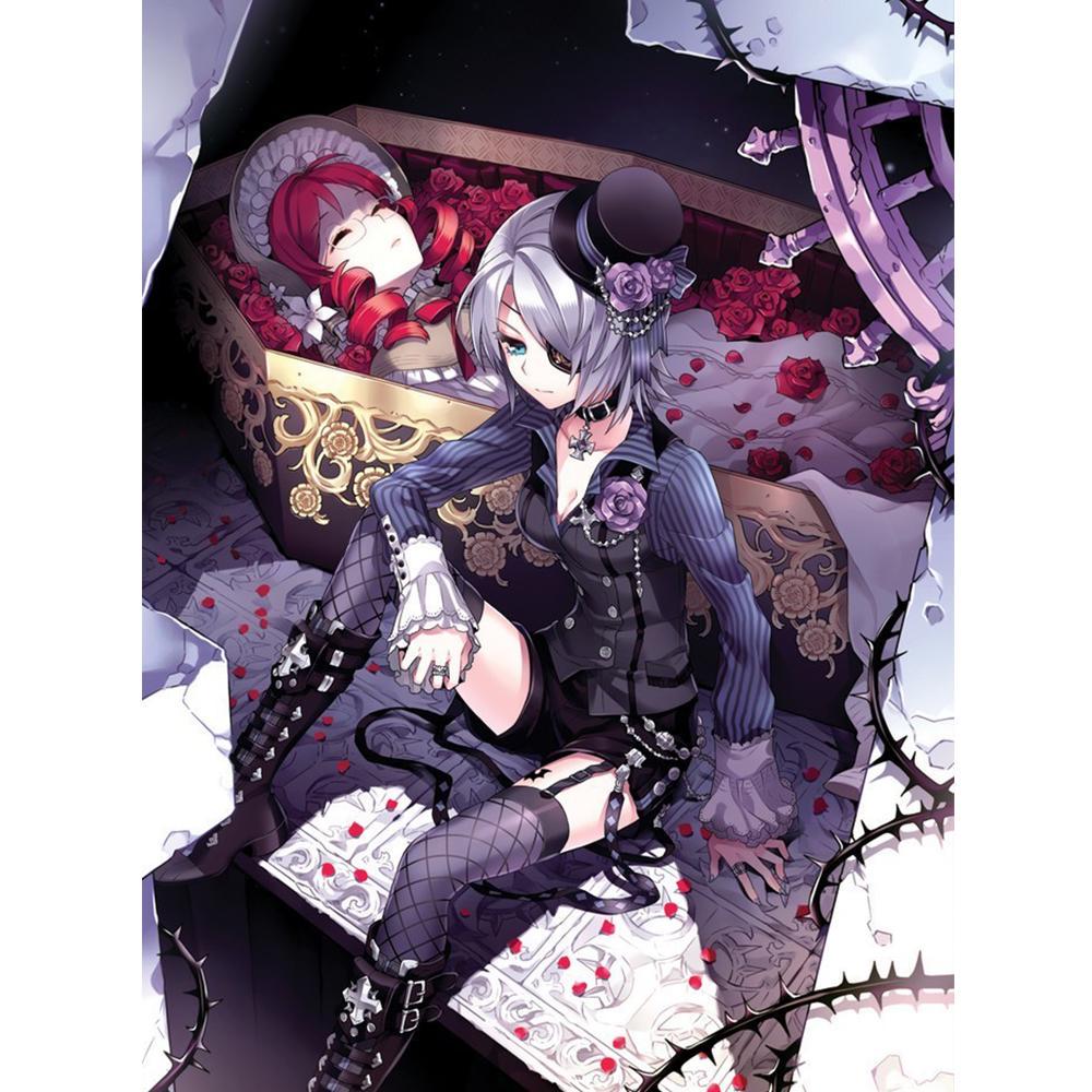 5d Алмазная картина Полный дрель Девушка Декор для дома Цветочная мозаика Изображение Стразы Подарок ручной работы