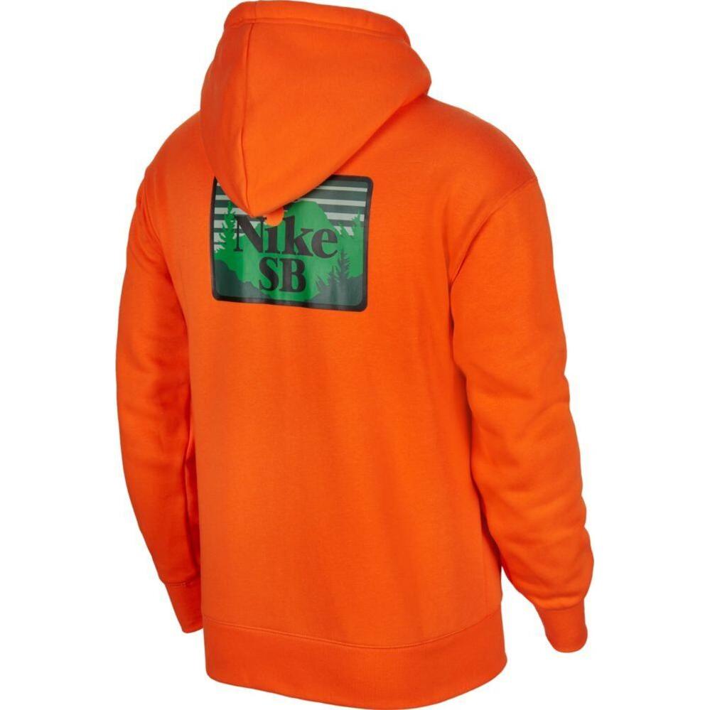Nike Sweatshirts Men's Rush Orange Hooded Moderate Other DA4256-800