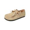 Women's Soft-soled Casual Kangaroo Shoes with Thick-soled Burken Shoes On One Foot