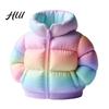 Durable Pen Cup Rainbow Down Coat Holder, 3D Printed Puffer Jacket Holder Desk Organizer, Creative Storage for Stationery And Brushes Student