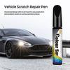 2Pcs Car Paint Touch-Up Pens Waterproof Compact Portable Car Scratch Repair Paste Effective Scratch Repair