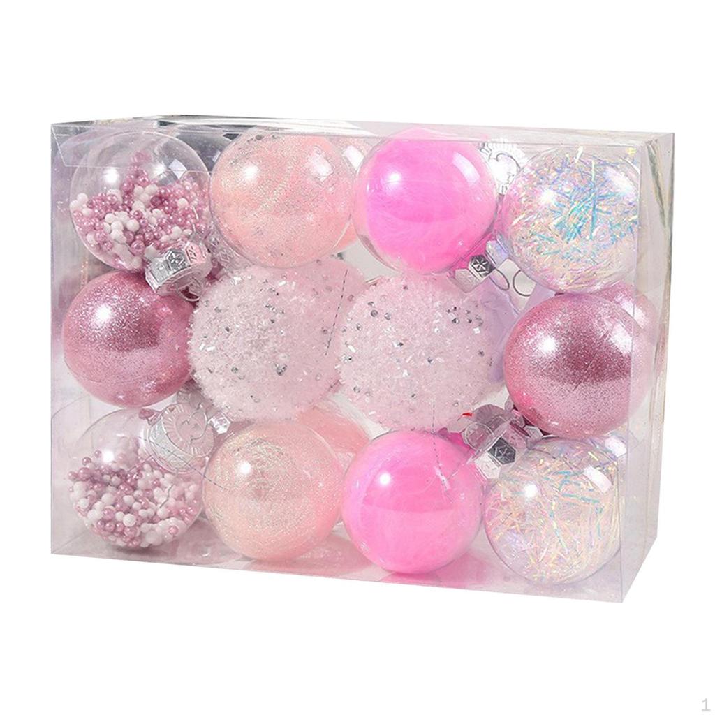 24 шт. Рождественские шары украшения поделки DIY подвесные шары безделушки