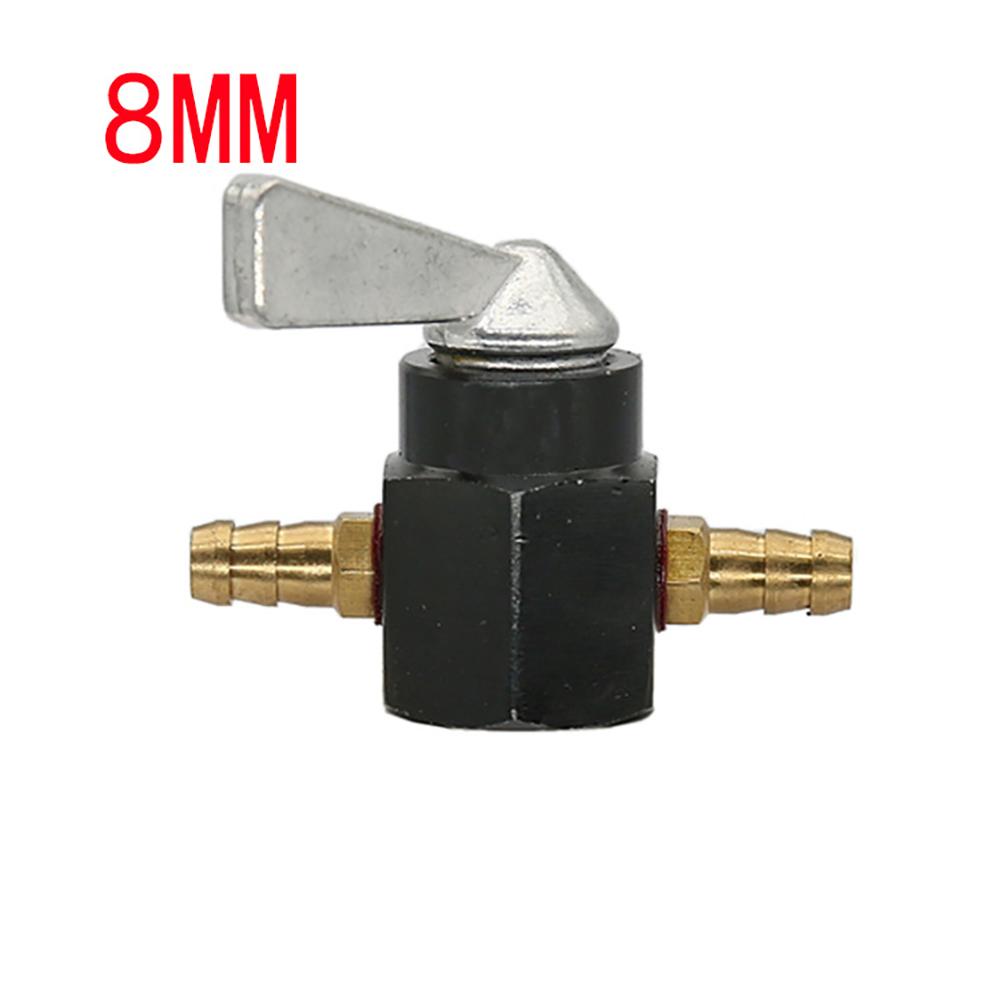 Universal Motorcycle Modified On-OFF Petcock Fuel Switch Inline 6mm 8mm In-Line Petrol / Fuel Tap for ATV Accessories