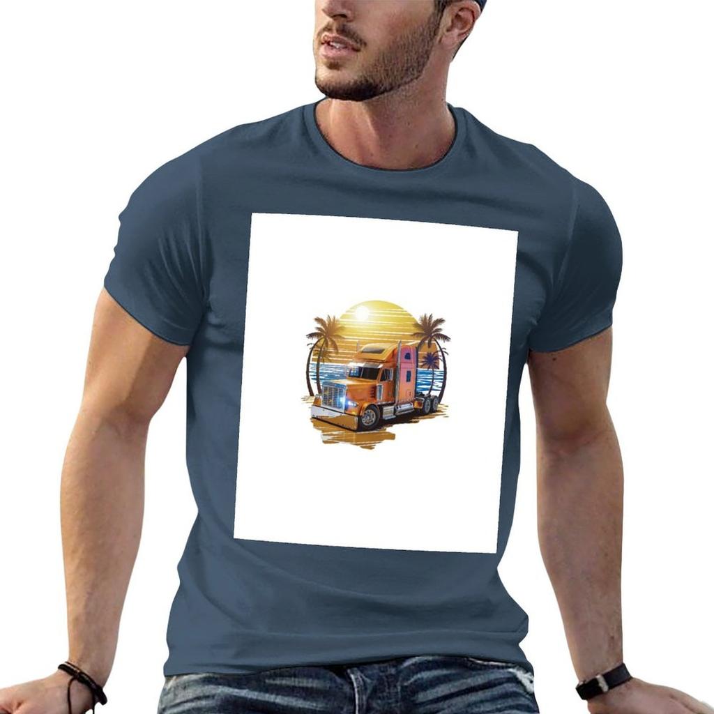 Summer Trucker Tshirt Unisex T Shirts For Unisex T Shirts For Unisex Graphic Vintage Unisex Tshirt Tshirt