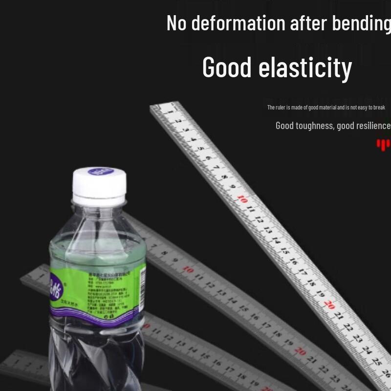 Утолщенная линейка из нержавеющей стали Sheng Bi Lai 15 см